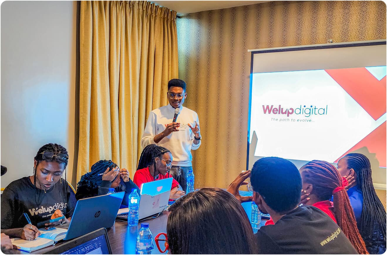 Welup Digital training session